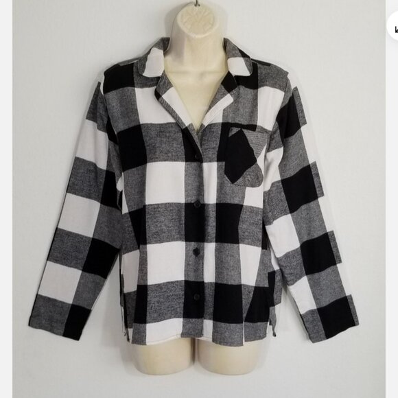 OLD NAVY Matching the Fam! Flannel Pajama Shirt Top 6739E1M - Picture 1 of 9